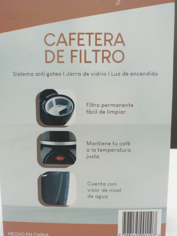 Cafetera eléctrica con filtro - Imagen 4